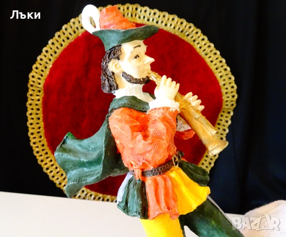 Порцеланова статуетка,фигура Хамелнският ловец на плъхове. , снимка 4 - Статуетки - 52056501