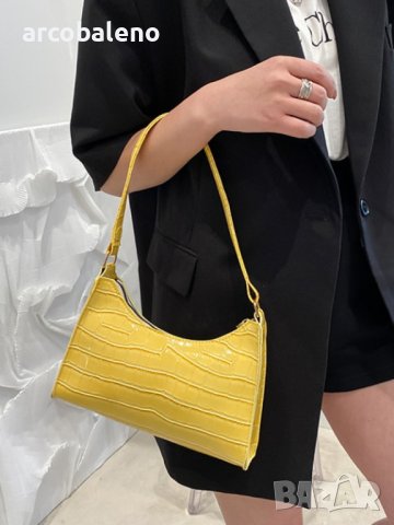 Нова модна релефна ръчна чанта с темпераментен каменен модел, Чанта за рамо, 10цвята, снимка 16 - Чанти - 42067852