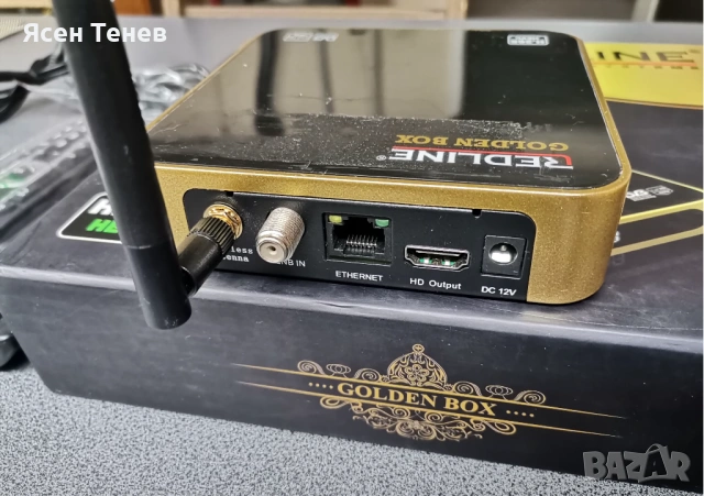Сателитен приемник Redline Golden Box, снимка 4 - Приемници и антени - 53483095