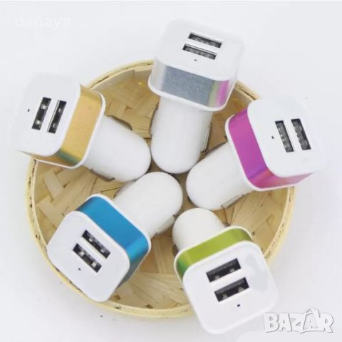 2281 Универсално USB зарядно за запалка на кола с 2 USB порта адаптор, снимка 3 - Аксесоари и консумативи - 36740174