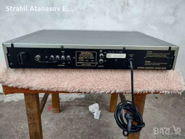 ONKYO INTEGRA T-4015 Стерео Тунер , снимка 8 - Радиокасетофони, транзистори - 39761789