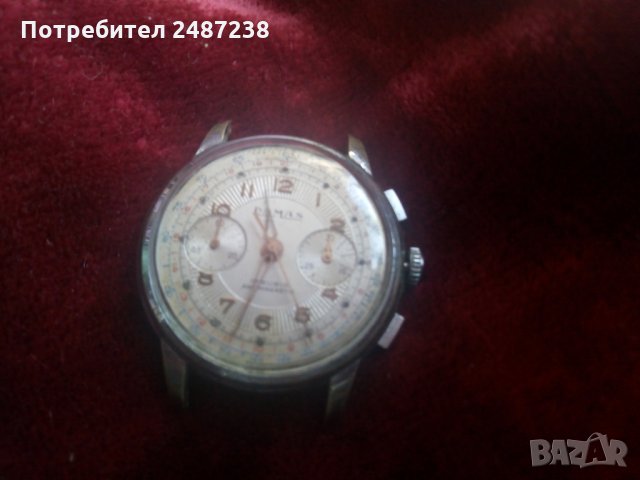 Швейцарски хронограф,,Damas,механичен, снимка 5 - Мъжки - 32436320