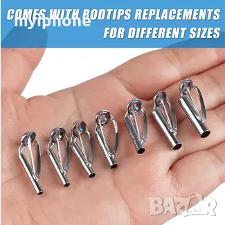 14 броя комплект водачи различни размери за върхове на въдици , снимка 4 - Въдици - 48504065