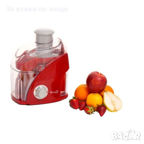 Сокоизстисквачка Hausberg HB7500N, Мощност 350W, Чаша за събиране на сок 400 мл, Черен, снимка 2 - Сокоизстисквачки и цитрус преси - 40405522