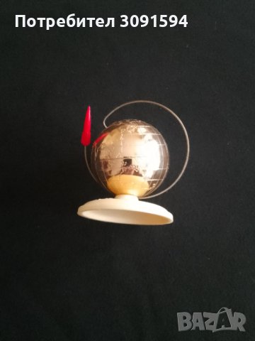   ..Руски настолен глобус с надпис  12 апреля 1961г. произведен по случай излитането на Юрий Гагарин, снимка 7 - Други ценни предмети - 43755757