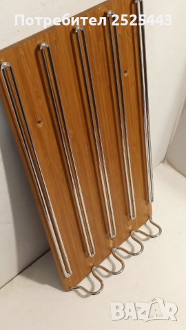 Стойка за 40 Капсули Nespresso - бамбук и метал, снимка 2 - Кафемашини - 43526037