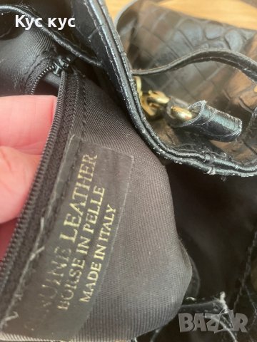 Дамска чанта естествена кожа., снимка 7 - Чанти - 43983788