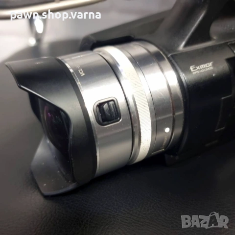 Видеокамера Sony NEX-VG10E с обектив, снимка 4 - Камери - 53354123