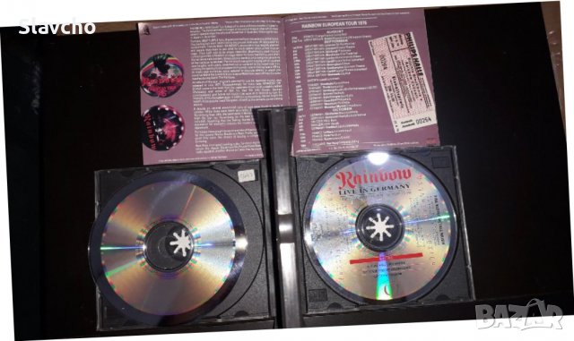 Компакт диск двоен/оригинален на Rainbow- Live in Germany 1976, снимка 5 - CD дискове - 37110912