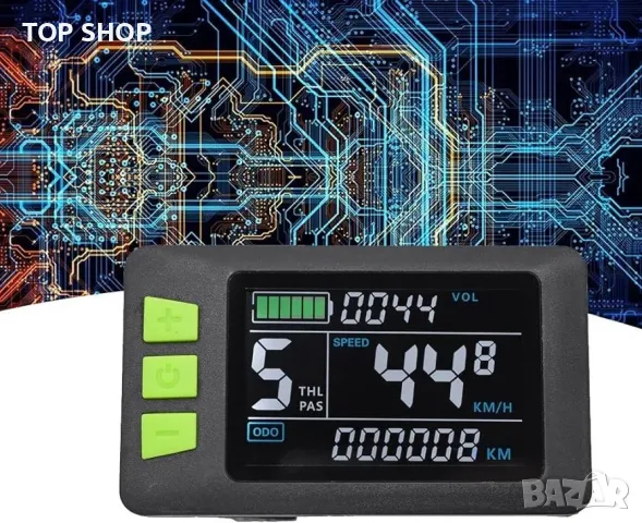 Docteur P3C LCD дисплей Табло Цветен екран  36V