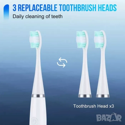 Електрически ултразвуков уред за почистване на зъбен камък, четка за зъби, снимка 10 - Други - 52163418