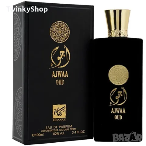 Оригинален Арабски парфюм Ajwaa Oud Nusuk Eau de Parfum 100ml, снимка 1 - Дамски парфюми - 48988132