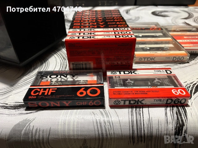 Чисто нови касети 13 броя и 6 употребявани, снимка 5 - Аудио касети - 53434015
