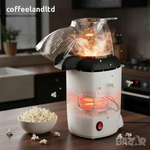 Домашна машина за пуканки - CR4458, снимка 7 - Други - 53563749