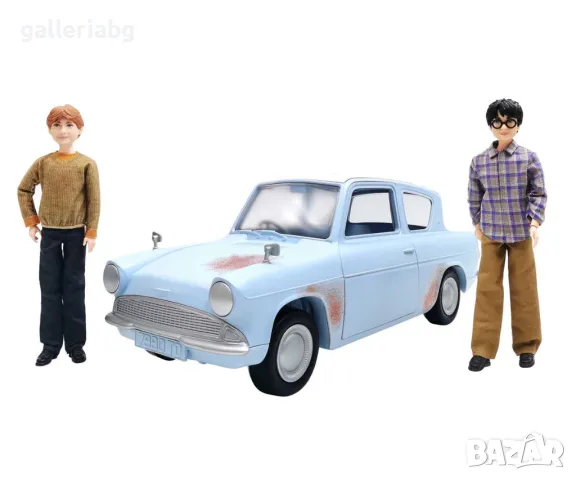 Комплект Хари Потър с летяща кола, снимка 3 - Фигурки - 48327224