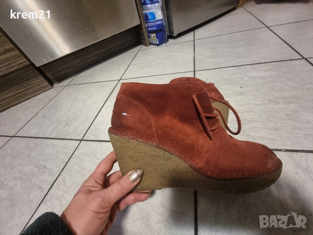 Tommy Hilfiger дамски обувки размер 42, снимка 11 - Дамски боти - 53139435