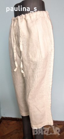 Ленени панталони "4 you" / голям размер 
