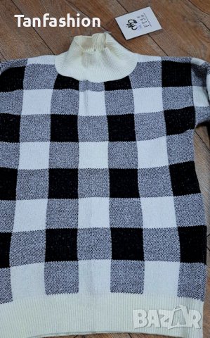 Топъл дамски пуловер , снимка 4 - Блузи с дълъг ръкав и пуловери - 43341513