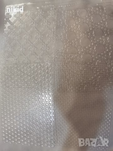 4 бр Медена пчелна пита килийки плетиво дантела текстура релеф платно пластмасов стенсил отпечатък, снимка 2 - Форми - 36601198