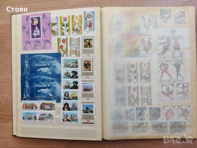 КОЛЕКЦИЯ БЪлгарски пощенски марки от 80-те години, снимка 4 - Филателия - 27100802