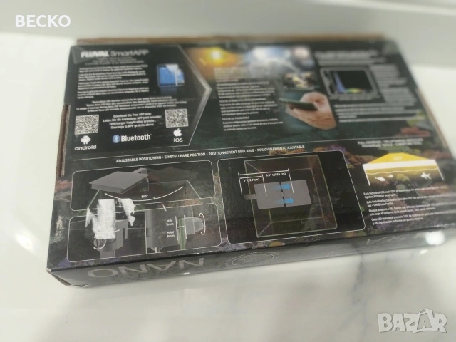 Bluetooth Led лампа за аквариум FLUVAL, снимка 6 - Оборудване за аквариуми - 53394407