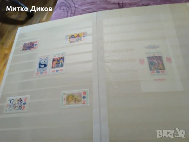 Албум с марки голям с няколко серии марки от соца, снимка 6 - Филателия - 48308181