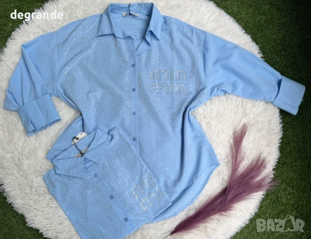 Дамски ризи MiuMiu , снимка 2 - Ризи - 50927740