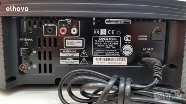 CD тунер Onkyo CBX-300, снимка 5 - Аудиосистеми - 27907118