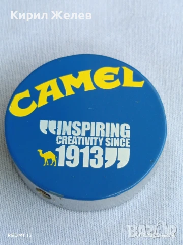 Красива метална запалка с лого CAMEL INSPIRING CREATIVITY SINCE за КОЛЕКЦИОНЕРИ 40028, снимка 5 - Запалки - 51118569