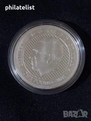 Света Елена 2023 – един паунд  - Гривест макак , маймуна - 1 OZ - Сребърна монета, снимка 4 - Нумизматика и бонистика - 50048689