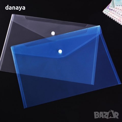 3127 Прозрачна папка с копче А4, PVC, снимка 7 - Ученически пособия, канцеларски материали - 38229582