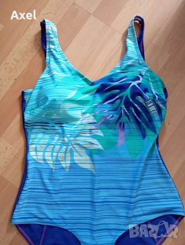 Стилен цял бански 2-3ХЛ, снимка 2 - Бански костюми - 40865971