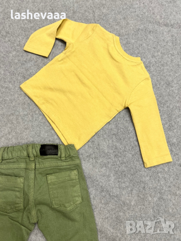 Бебешка блуза с дълъг ръкав 💛, снимка 2 - Бебешки блузки - 44898743