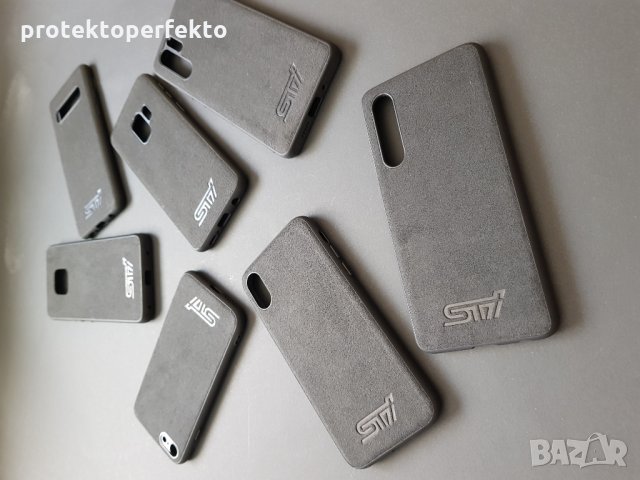 STI Кейс с АЛКАНТАРА за iPhone X, XS, XR, XS MAX, 7, 8, 7 Plus, SE, снимка 6 - Калъфи, кейсове - 28462443