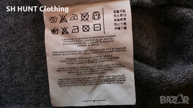 REPLAY KNIT 86% Wool размер L мъжка жилетка 86% Вълна 3-32, снимка 11 - Пуловери - 52695939