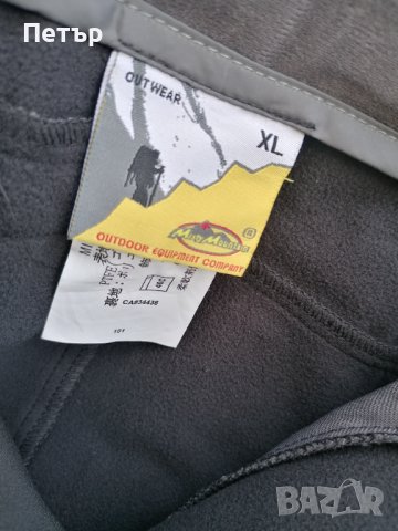 Продавам нов черен мъжки панталон с отвори за вентилация софт шел Misty Mountain , снимка 11 - Панталони - 43395982