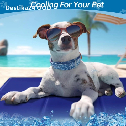 Лятна охлаждаща постелка за кучета и котки 120x70 см, снимка 7 - За кучета - 53208968