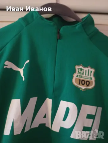 Чисто нова фланелка на Сасуоло - 100г., снимка 2 - Футбол - 48386917