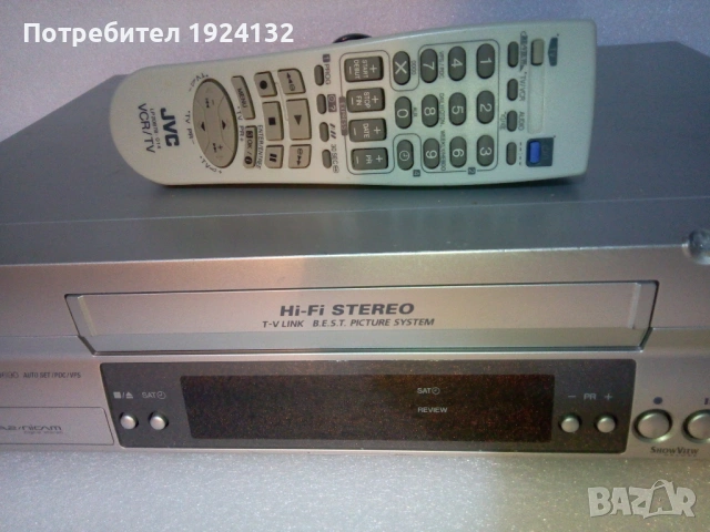 JVC записващо видео, снимка 2 - Ресийвъри, усилватели, смесителни пултове - 53063590