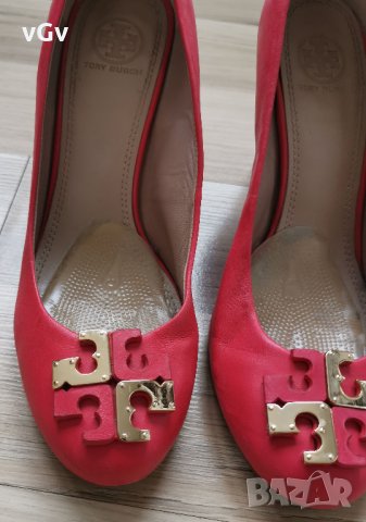 Дамски кожени обувки Tory Burch -37 , снимка 11 - Дамски обувки на ток - 33454448