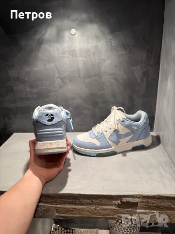 КАТО ЧИСТО НОВИ Off-White Out Of Office 100% оригинални, снимка 9 - Ежедневни обувки - 50036068
