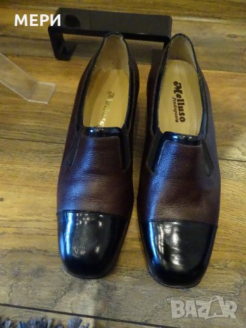 Нови 100% ествествена кожа обувки Made in Italy , снимка 1