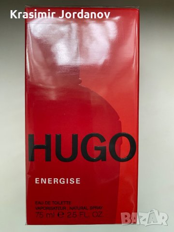 HUGO ENERGISE, снимка 1 - Мъжки парфюми - 42961848