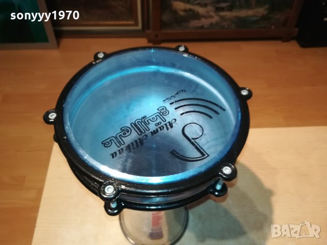 НОВА ИНОКСОВА ТАРАМБУКА ОТ СИРИЯ 30Х20СМ 1001221755, снимка 3 - Ударни инструменти - 35392889