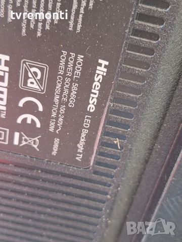 Tcon BOARD ,CV580U1-T01-CB-1, за 55-инчов телевизор HISENSE Модел 58A6BG , с дисплей HD580Y1U92-L2, снимка 5 - Части и Платки - 52244709