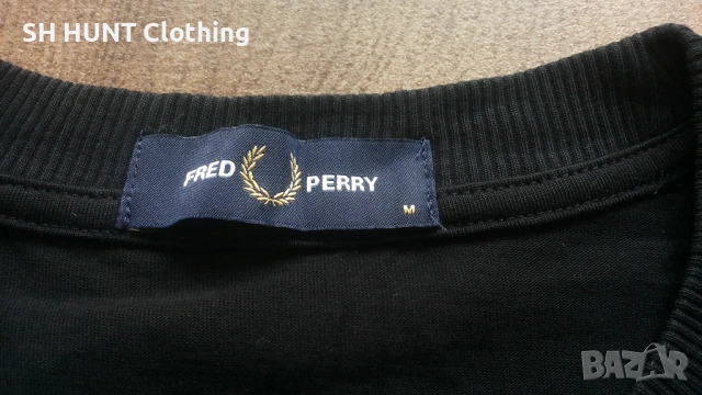 FRED PERRY T-Shirt Размер M мъжка тениска 41-67, снимка 5 - Тениски - 53214084