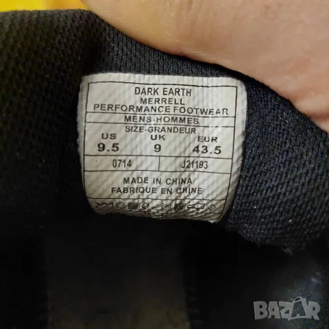  MERRELL ANNEX BROWN туристически обувки номер 43 ,5, снимка 6 - Други - 49425823