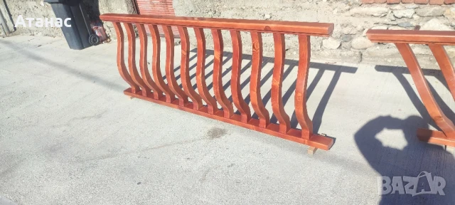 Дървен парапет, снимка 10 - Декорация за дома - 51232583