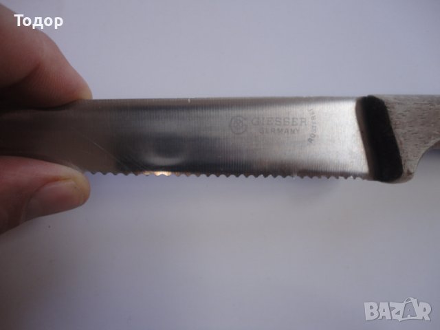 Немски нож Giesser 3, снимка 6 - Ножове - 43030433