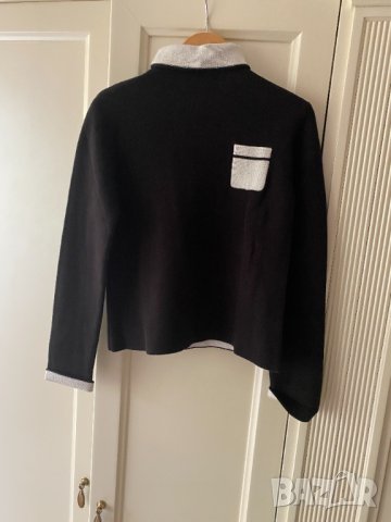 Детски пуловер с висока яка за момиче 8/10 г.